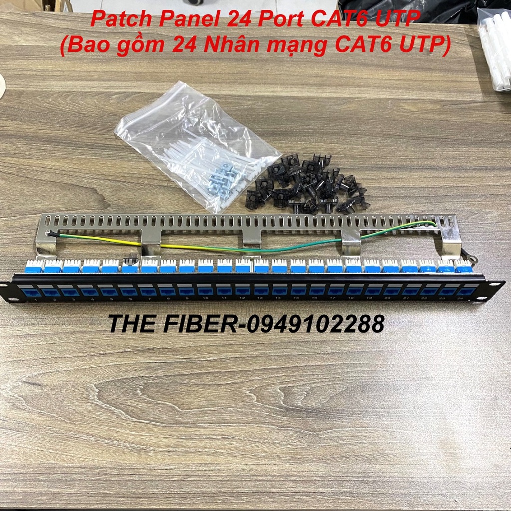 Patch Panel CAT6 24Port