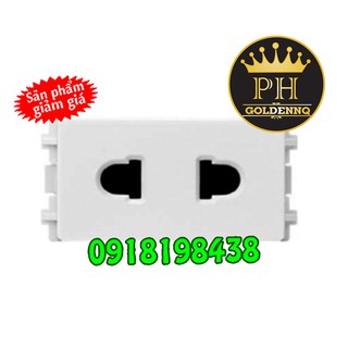 Ổ cắm đơn 2 chấu Schneider 10A size S Zencelo A