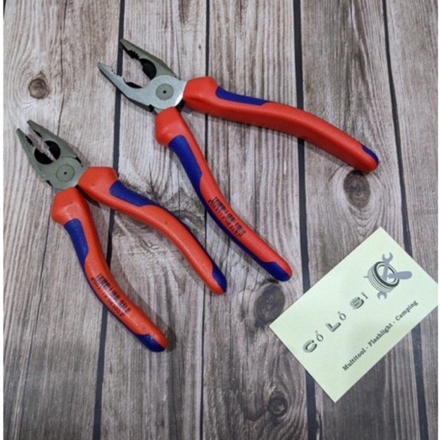 KNIPEX COMBINATION CÁN 2K KÌM ĐA NĂNG 03 02 180/160