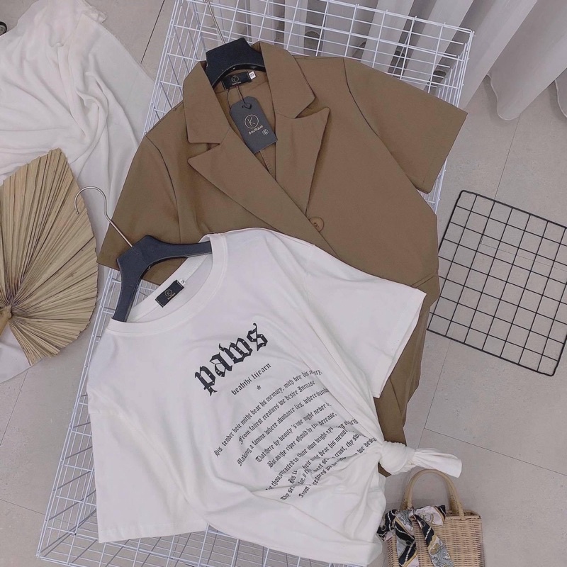 Sét áo vest kèm áo phông trắng, Sét vest nữ | BigBuy360 - bigbuy360.vn