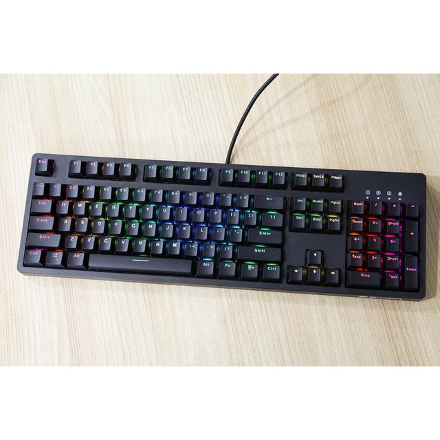 Bàn phím cơ E-Dra EK3104 Rainbows, EK3104 RGB (Huano switch Bản 2021) - Bảo hành 24 tháng