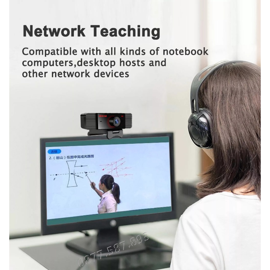 WEBCAM COVID21H1 -CHUYÊN LIVESTREAM - UHD 3840P -SIÊU NÉT- 2 MICRO- GIAO HÀNG 1H- BẢO HÀNH CTY | BigBuy360 - bigbuy360.vn