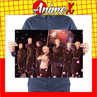 Tranh Dán Tường Anime Tokyo Revengers - Kịch Trường Của Takemichi - Poster Áp Phích Có Sẵn Keo By AnimeX Mẫu 26-45