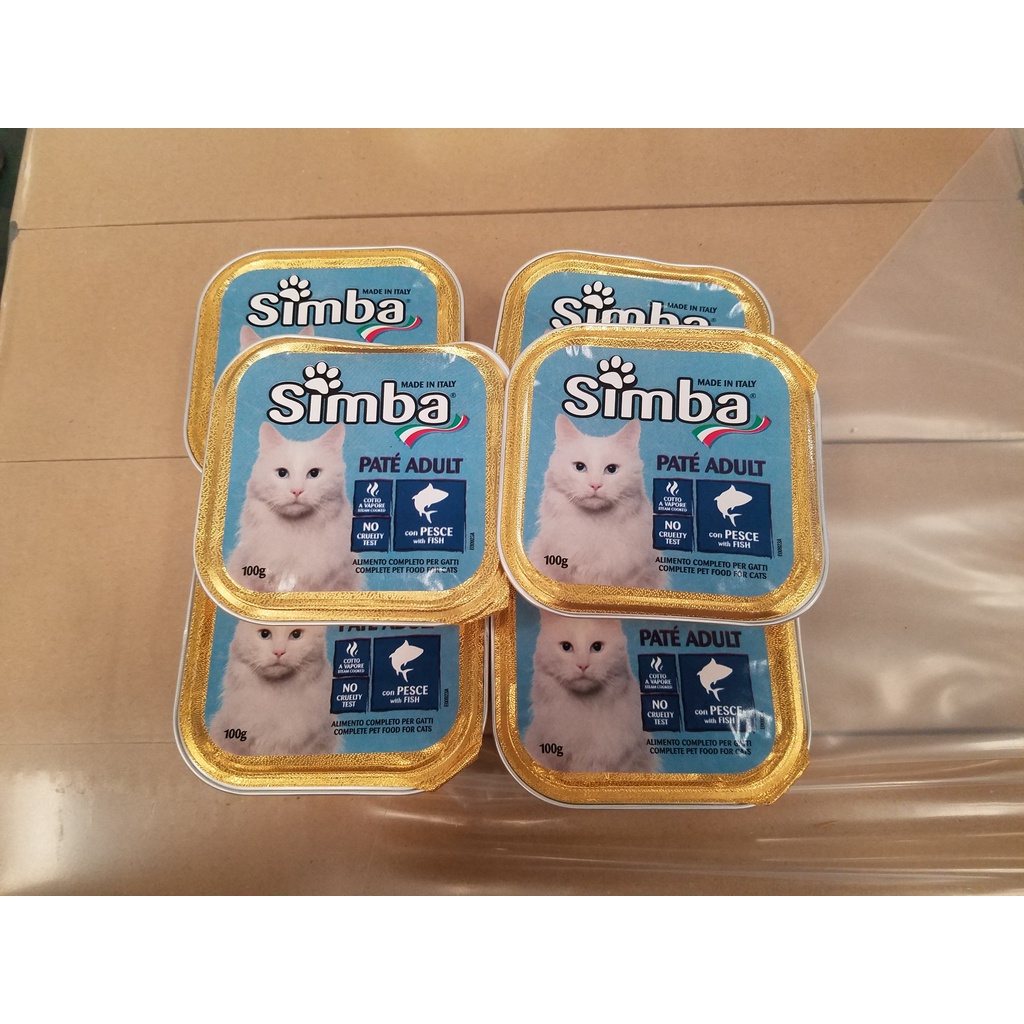 Pate Simba cho mèo vị Cá Ngừ xuất xứ Italy 100 gr