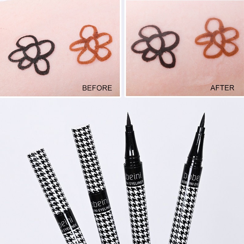 Bút kẻ mắt nước SUAKE 0.01mm màu siêu mịn chống nước lâu trôi nhanh khô