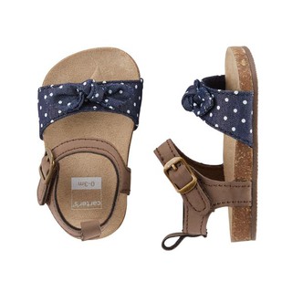 GIÀY TẬP ĐI BÉ GÁI NƠ VẢI CARTERS