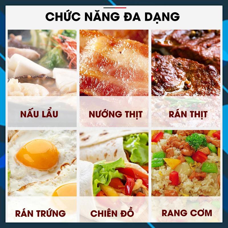 {Rẻ mỗi ngày}BẾP LẨU NƯỚNG ĐA NĂNG CAO CẤP 2in1 -Chống dính - Công suất lớn - Thiết kế tiện dụng, tiết kiệm điện năng !