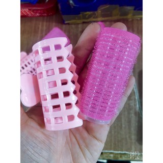 Set 2 Lô cuốn tóc tự dính có kẹp cố định