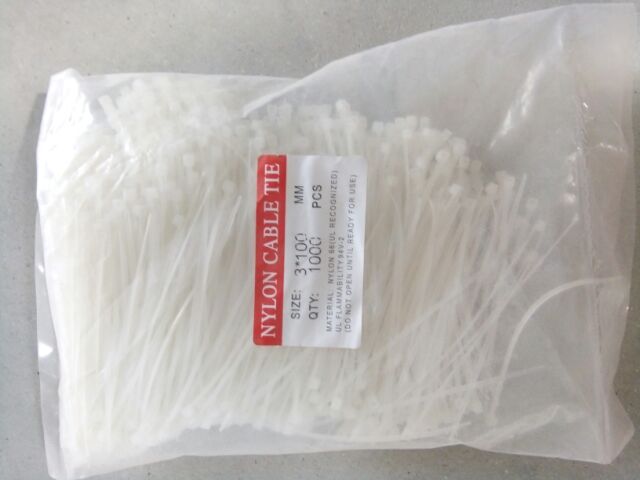DÂY THÍT NHỰA 3x100 túi 1000dây