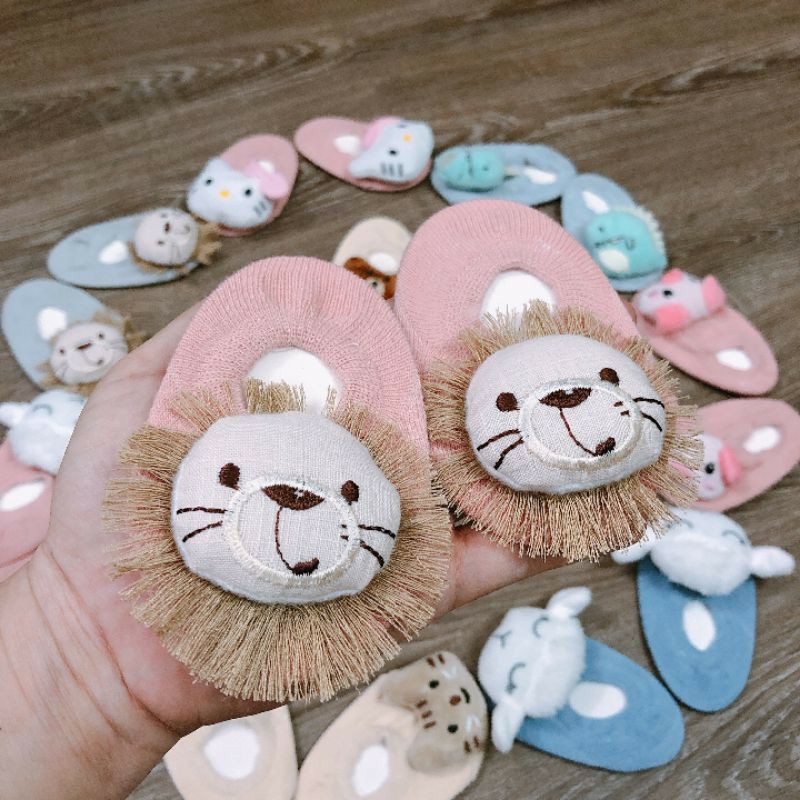 Giày vải, vớ sơ sinh cho bé trai bé gái cute siêu mềm êm chân thời trang trẻ em