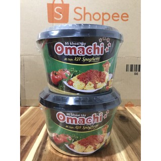 COMBO 2 HỘP MÌ TRỘN OMACHI XỐT SPAGHETTI ( 105GR )