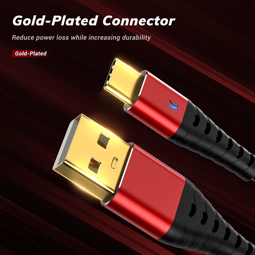 Dây Cáp Sạc Nhanh Topk An05 Đầu Usb Type C 3a Chất Lượng Cao