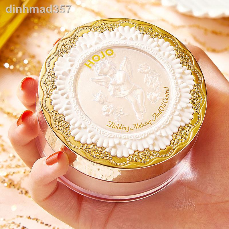 ☏♂✶HOJO Makeup Powder Loose Oil Control Không mất đi lớp trang điểm Phấn nén chống thấm nước và mồ hôi Student dính che | BigBuy360 - bigbuy360.vn