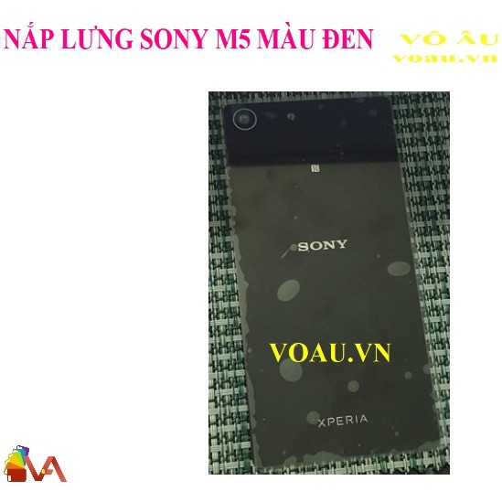 NẮP LƯNG SONY M5 MÀU ĐEN