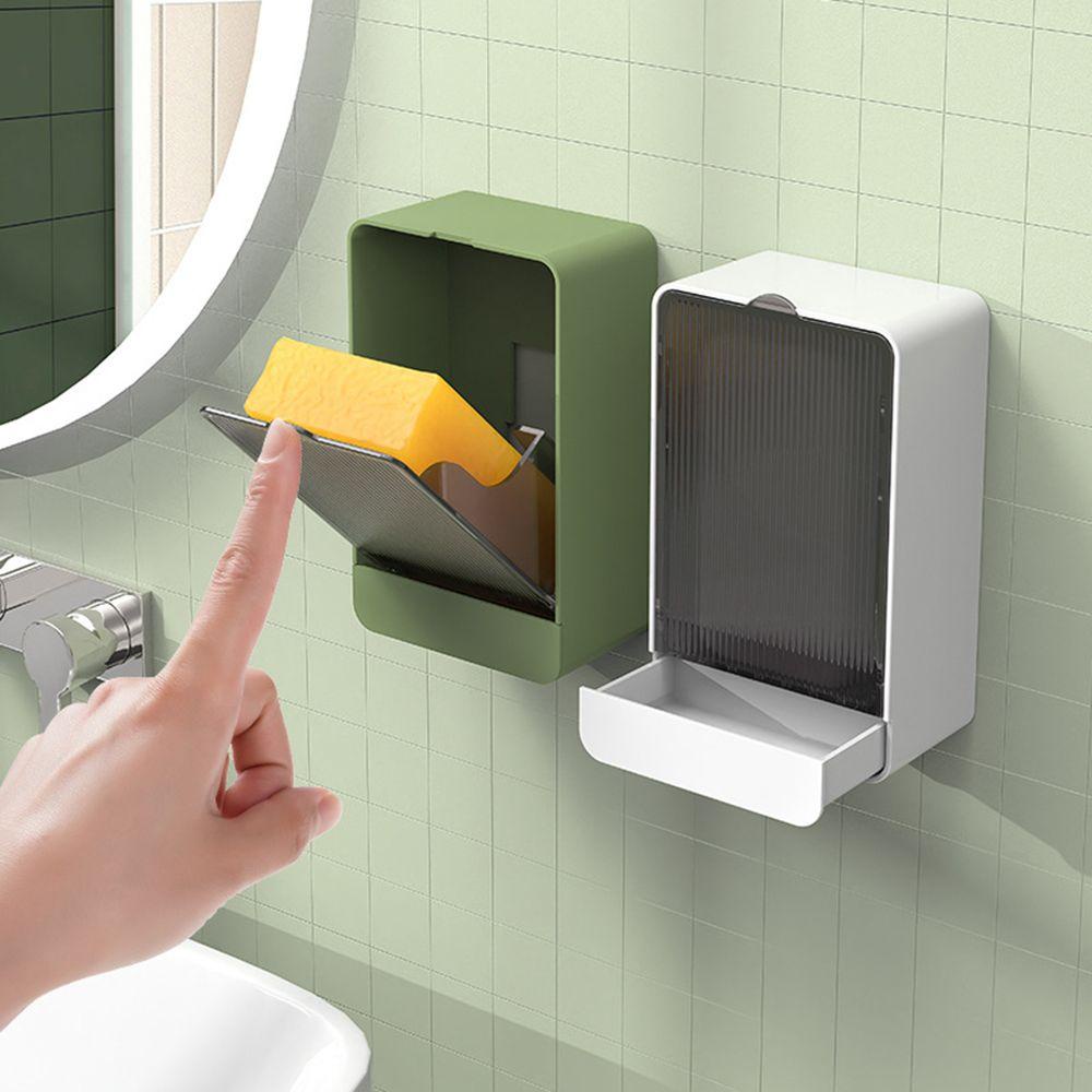 Khay Đựng Xà Phòng Gắn Tường Không Cần Khoan Tiện Dụng Cho Nhà Bếp / Nhà Tắm