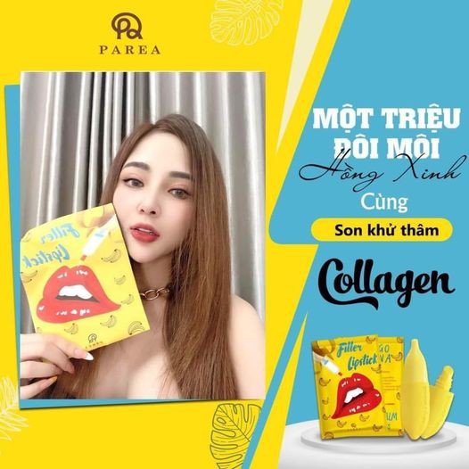 Son khử thâm môi collagen filler lipstick mua 1 được 2 | BigBuy360 - bigbuy360.vn