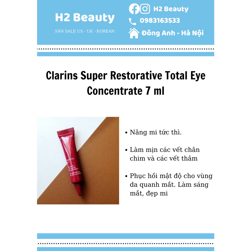 Clarins Super Restorative Total Eye Concentrate 7 ml
