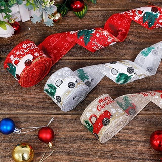 Cuộn dây ruy băng 5m nhiều màu sắc dùng trang trí cây thông noel
