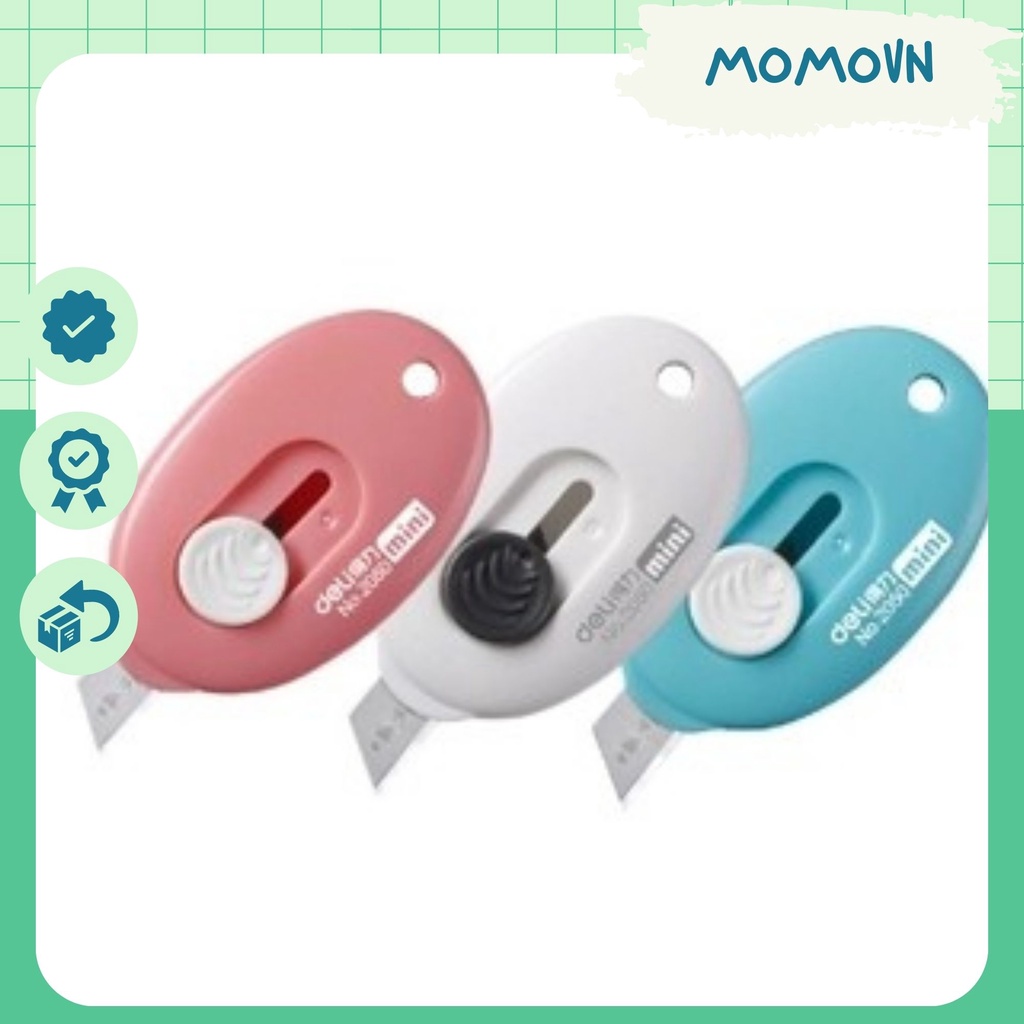 Dao rọc giấy mini 35mm Deli - E2050