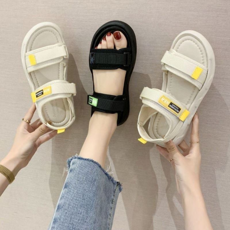 Giày Sandal Nitrogen071 Dây Quai Ngang Mắt Cá Mềm Thoải Mái Thời Trang Mùa Hè Cho Nữ