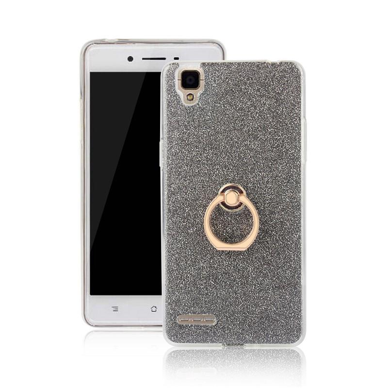 Ốp lưng kim tuyến kèm nhẫn đỡ cho điện thoại OPPO F1/A35