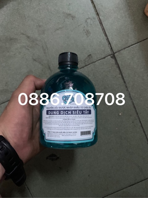 Nước tẩy đầu bò sắt thép kính xe Ocean 500ml(giao hàng hình 1 hoặc 3)
