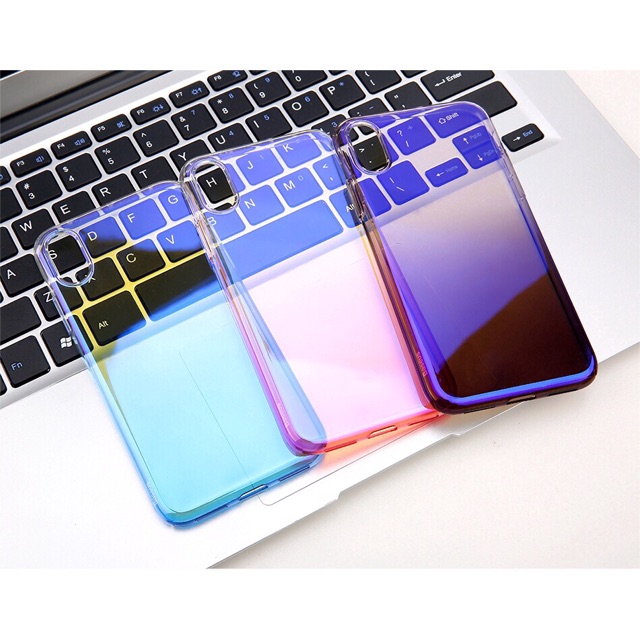 [SHIPNOW] Ốp dẻo silicon Baseus đổi màu cho IPhone XS max 6.5inch ( Baseus Glow Case ) siêu đẹp, bảo vệ máy siêu tốt