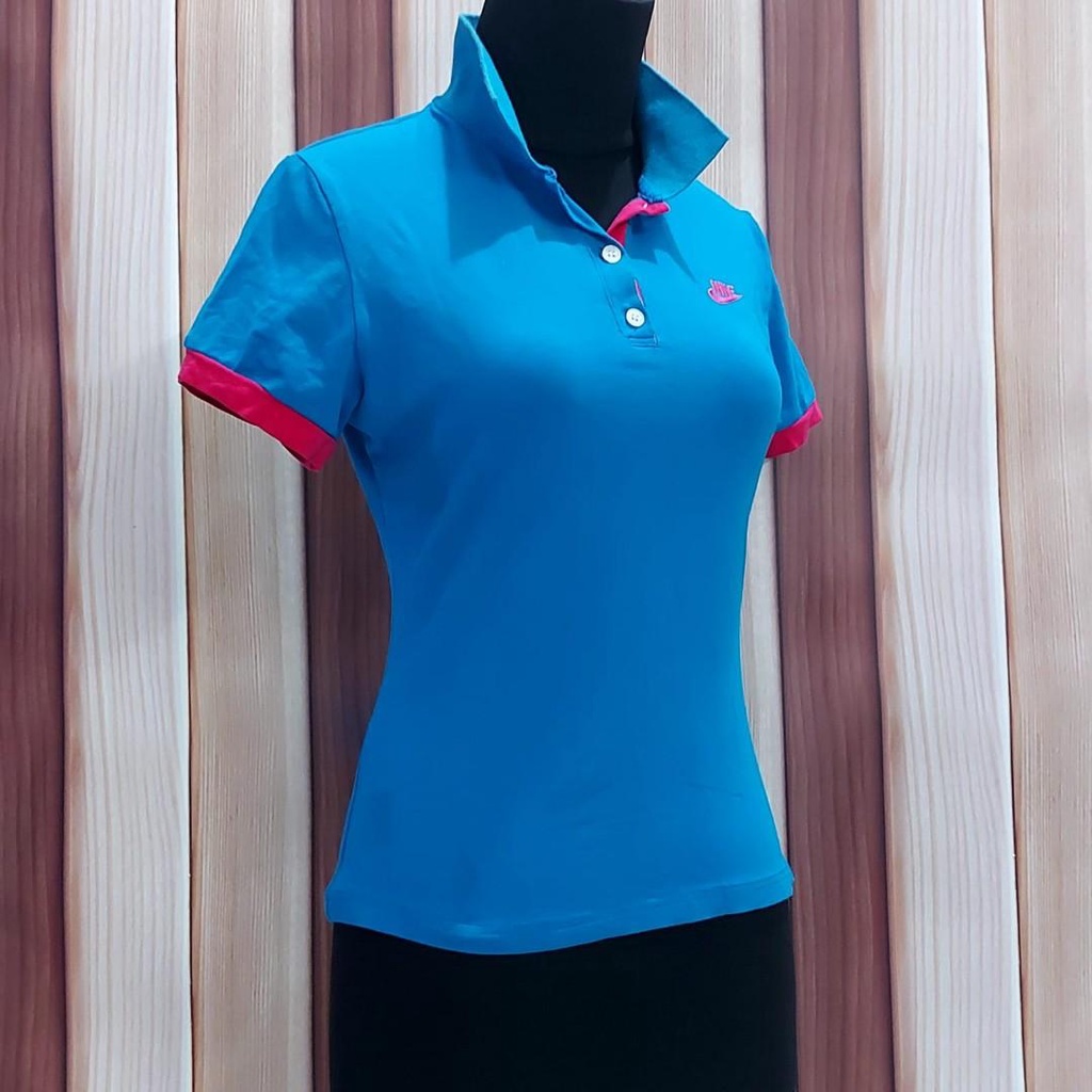 Áo Thun Nike IM354143 Quần Áo Thể Thao Polo Màu Xanh Lam Size L