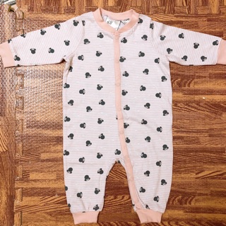 Body dài tay hm xuất dư mickey