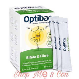 Men Optibac xanh lá nội địa Uk