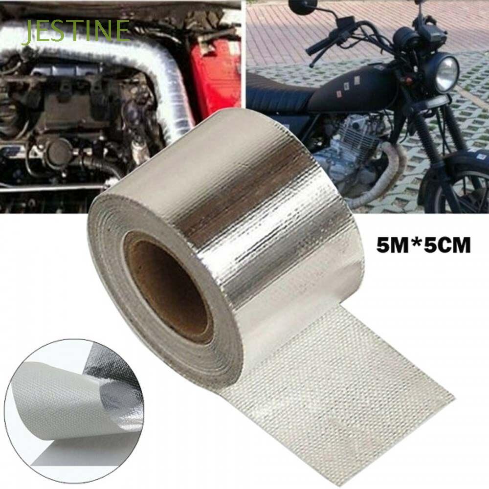 Cuộn Băng Keo Sợi Thủy Tinh Quấn Ống Pô Xe Hơi / Xe Máy Tự Dính Cách Nhiệt