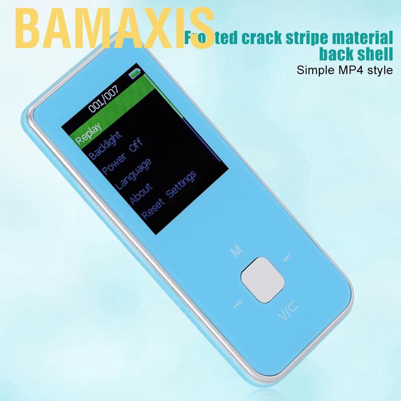 Máy Nghe Nhạc Mp3/Mp4 1.8 Inch Siêu Mỏng