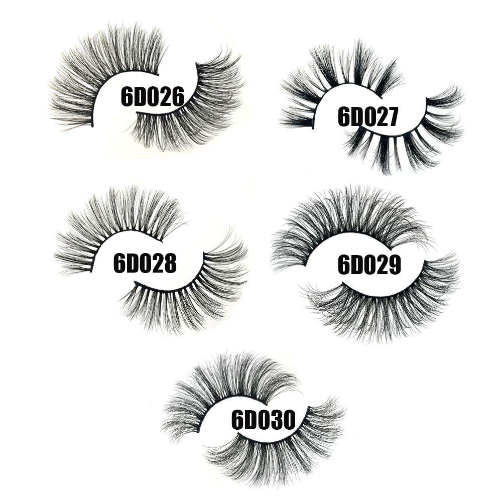 Set 5 Cặp Lông Mi Giả 6D Thời Trang Dành Cho Nữ