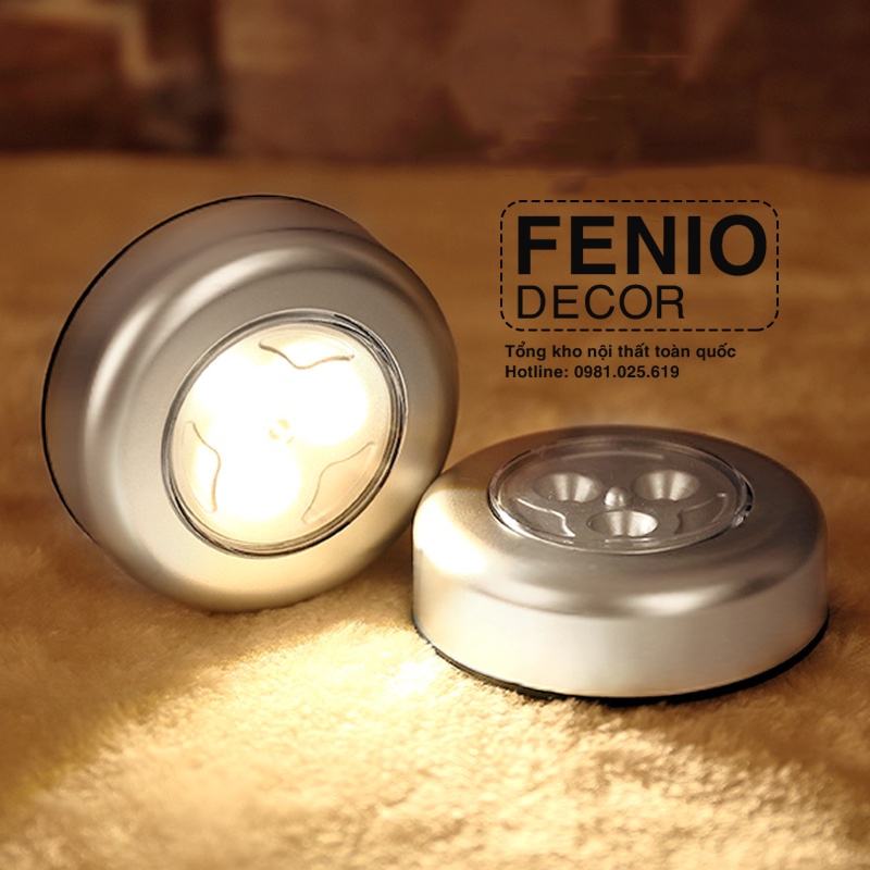Đèn led dán tường, dán tủ quần áo, soi sáng cốp xe ô tô siêu tiện lợi