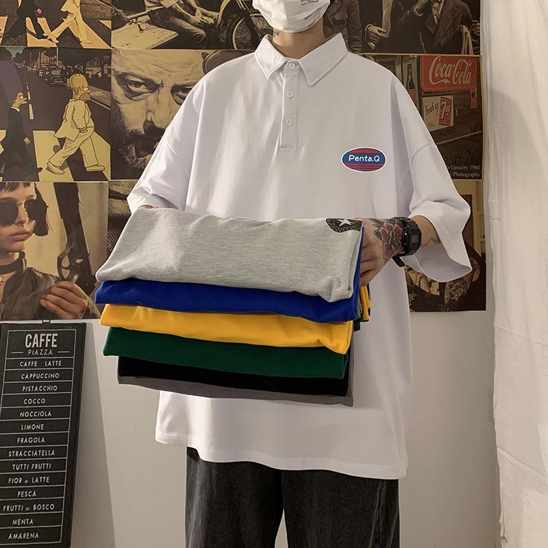 Áo thun nam ngắn tay kiểu Hàn Quốc Size M-XXXL