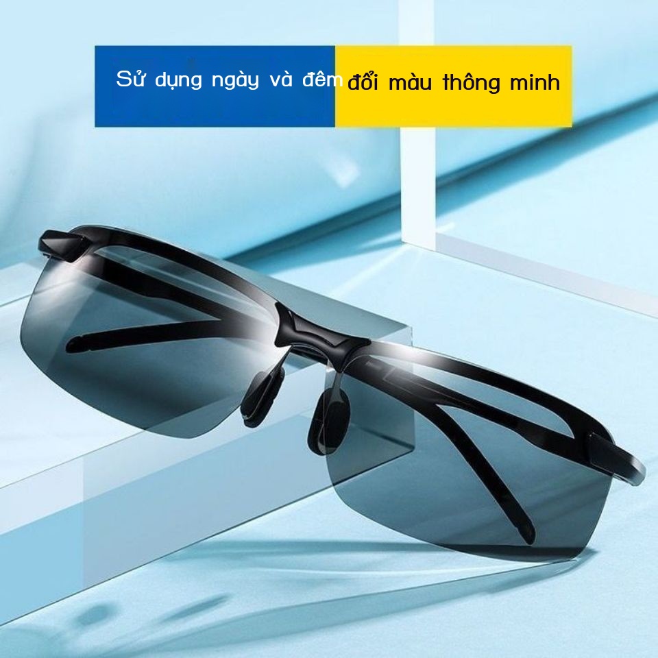 Kính Mát Phân Cực Thay Đổi Màu Sắc Dành Cho Nam Đi Câu Cá Ngày Và Đêm27%