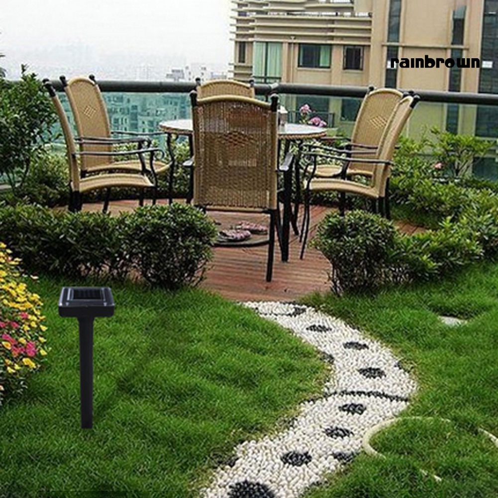 Thiết Bị Đuổi Chuột / Rắn Bằng Sóng Siêu Âm Sử Dụng Năng Lượng Mặt Trời