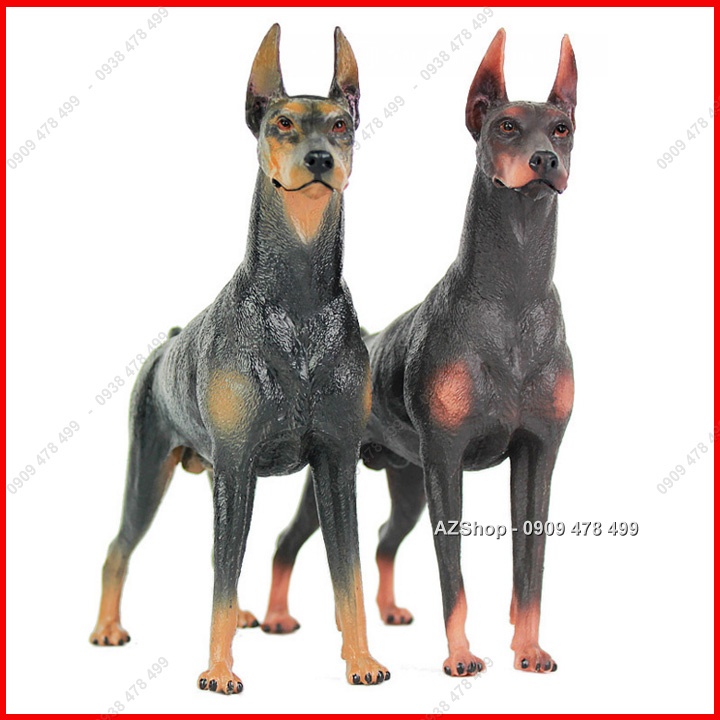 Mô Hình Chó Giữ Nhà Dáng Đẹp Doberman - 4686.1