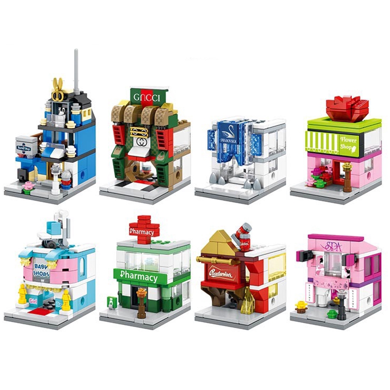 SEMBO đồ chơi trẻ em Lắp Ráp Lego 16 Kiểu Cho Bé