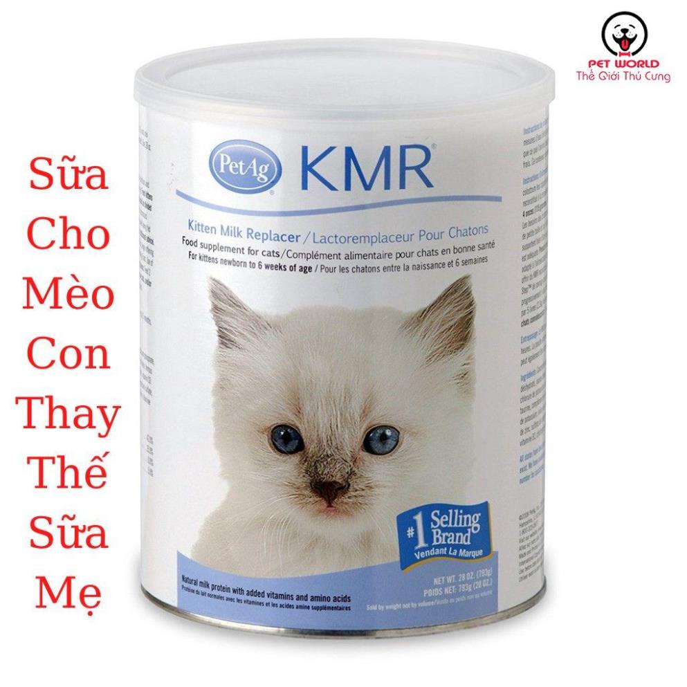 Sữa KMR cho mèo con thay thế sữa mẹ lon 340gr