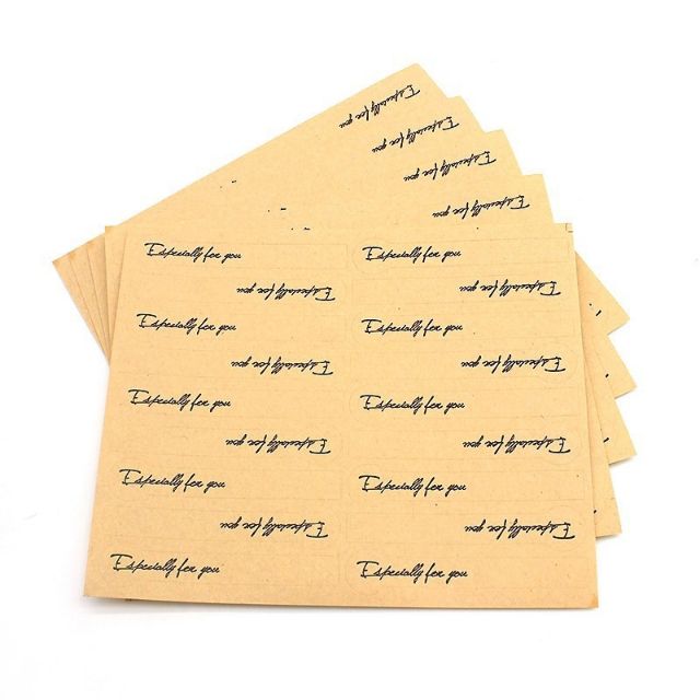 Sỉ 50 tờ Sticker "Especial for you" - Nhãn dán chữ