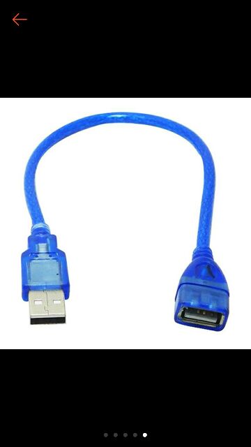 Dây usb 2.0 đầu đực cái(có sẵn hàng)