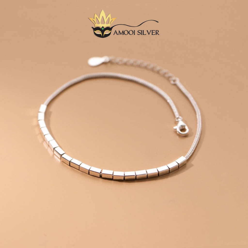 Lắc chân bạc S925 18 viên bi - Amooi Silver AC52