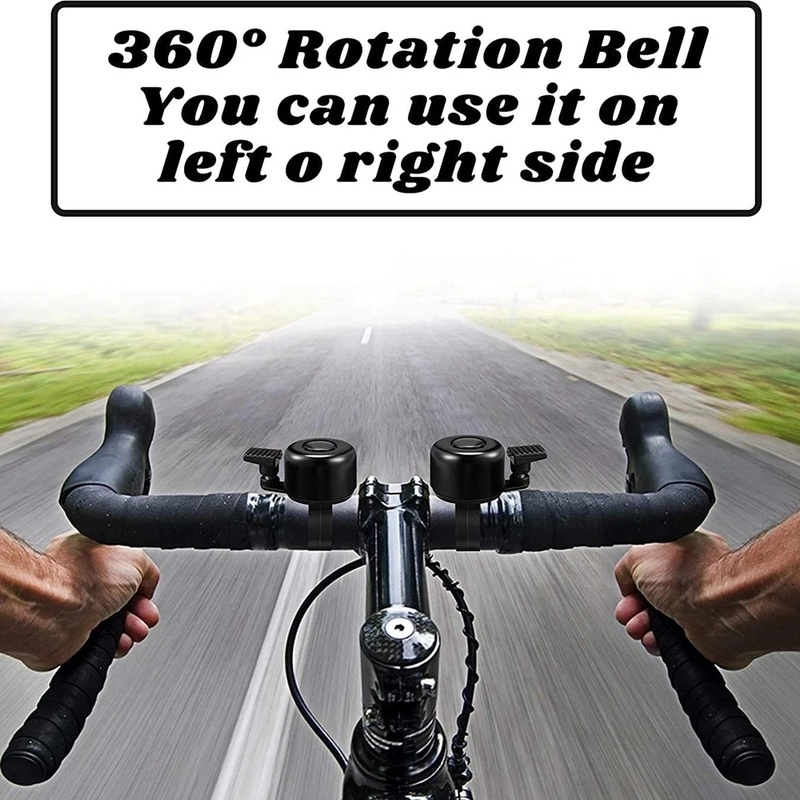 Multicolor Mini Bicycle Ringing Tone Large Echo Aluminum Alloy Material - Bicycle