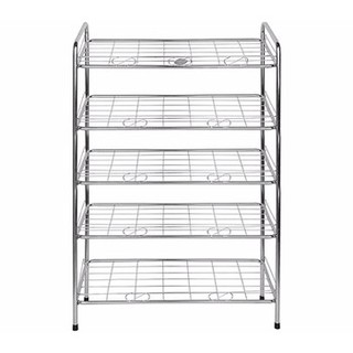 Kệ để giày dép inox 5 tầng