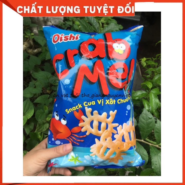 [Mã GROSALE5 giảm 10% đơn 150K] Bim bim Snack cua vị chua ngọt siêu to khổng lồ gói 75g