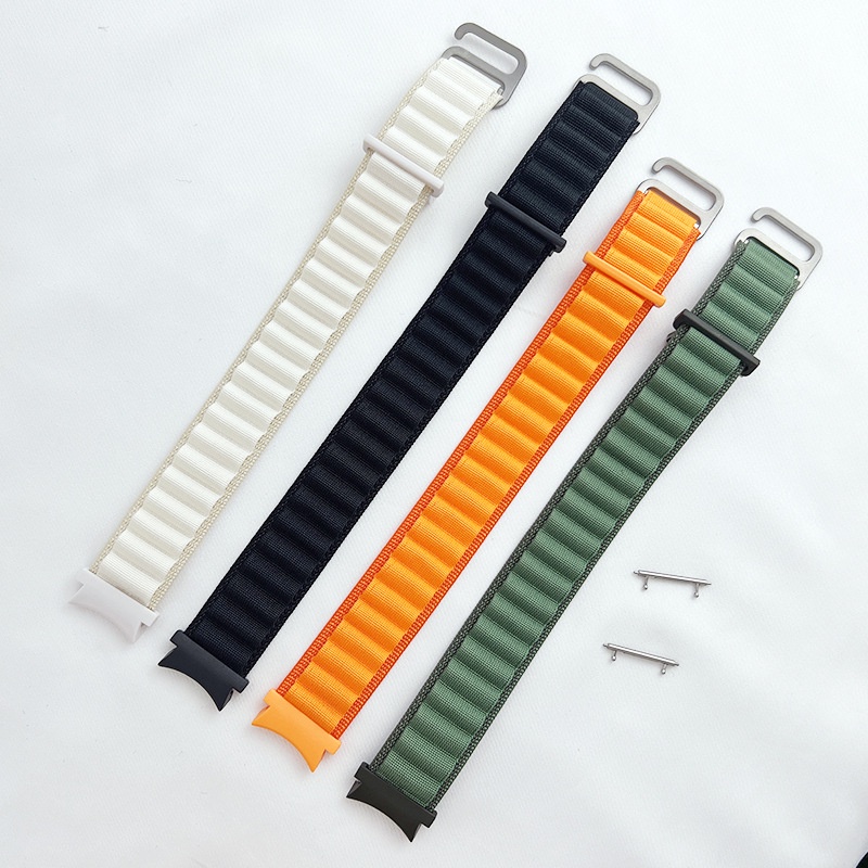 Dây nylon Đeo Tay Kiểu Dáng Thể Thao Cho Đồng Hồ Thông Minh Samsung Galaxy Watch 5 / 5 Pro 40mm 44mm 45mm 4 / 4 Classic 46mm 42mm 20mm