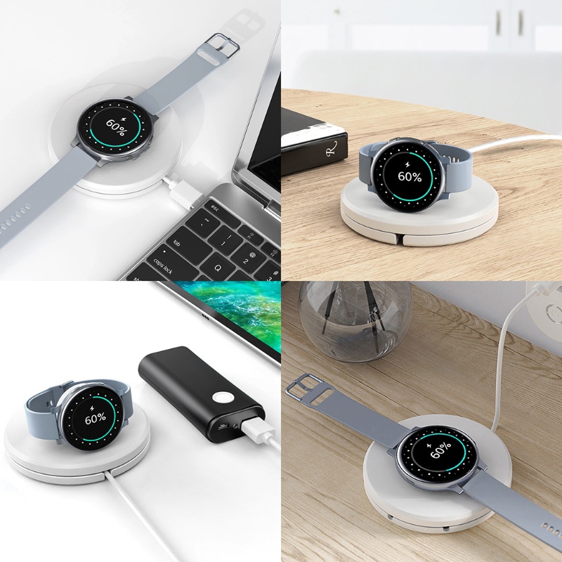 Đế Sạc Không Dây USB Cho Đồng Hồ Thông Minh 2 44mm 3 41mm