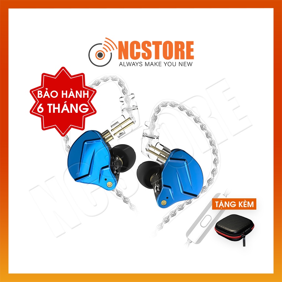 Tai Nghe KZ ZSN Pro X 4 Driver Hifi InEar | Chuyên Nghe Nhạc Lossless | Nghe Tạp Rock Dance EDM HipHop | Có Mic