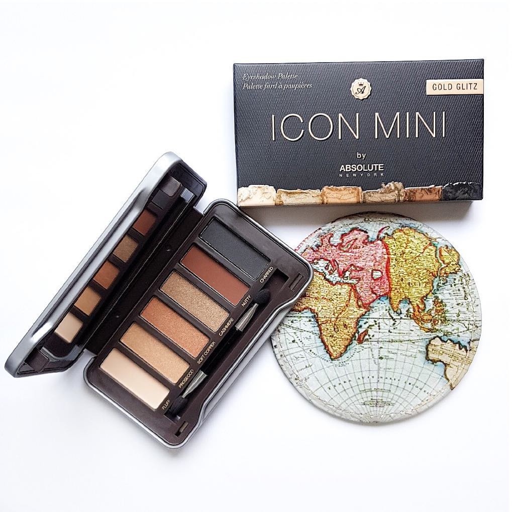 Phấn mắt ICON MINI Eyeshadow Palette AIM - bảng 6 màu